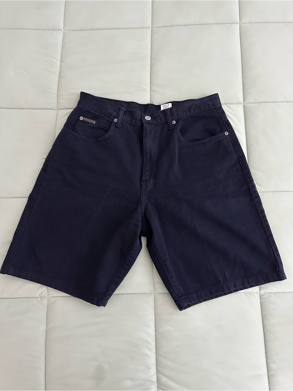Vintage Calvin Klein Black Denim Shorts